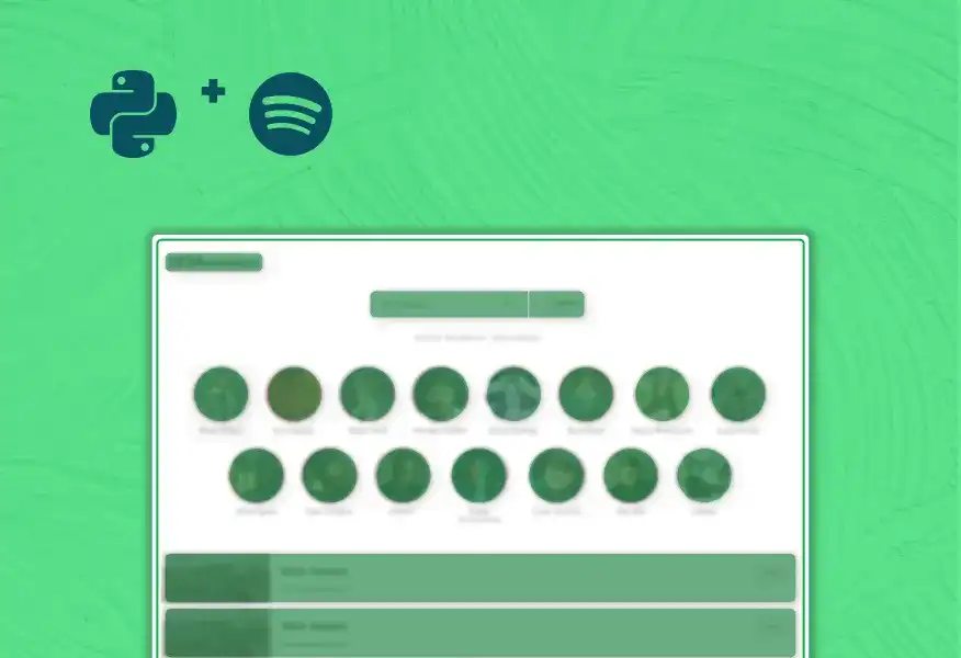 Stylized image of website with overlay of wireframe pieces